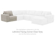 Next-Gen Gaucho - LAF Corner Chair - Gray Benchcraft®