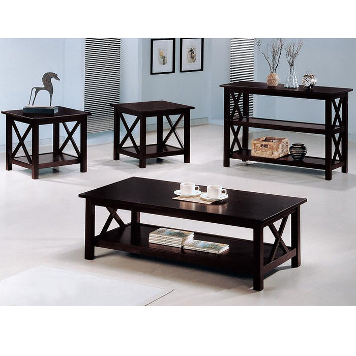 Merlot 3 Piece Occasional Set - Brown Furniture Max