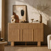 Curved Credenza, Wide Storage Cabinet For Dining Room Home Essentials