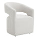 Libni - Arm Chair With Casters - Cream Linen ACME