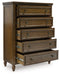 Sturlayne - Five Drawer Chest - Brown Benchcraft®