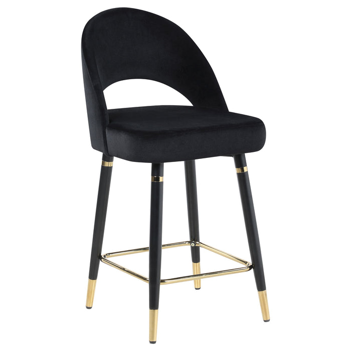 Open Back Counter Height Stools (Set of 2) Furniture Max