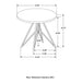 Hadi - Round End Industrial Design With Round Shape - Gray Furniture Max