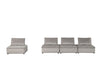Anna - Stylish Sectional Sofa Ottoman Lilola Home