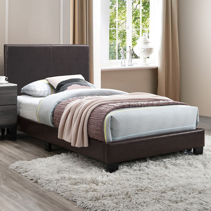 Upholstered Bed With Adjustable Headboard Home Essentials