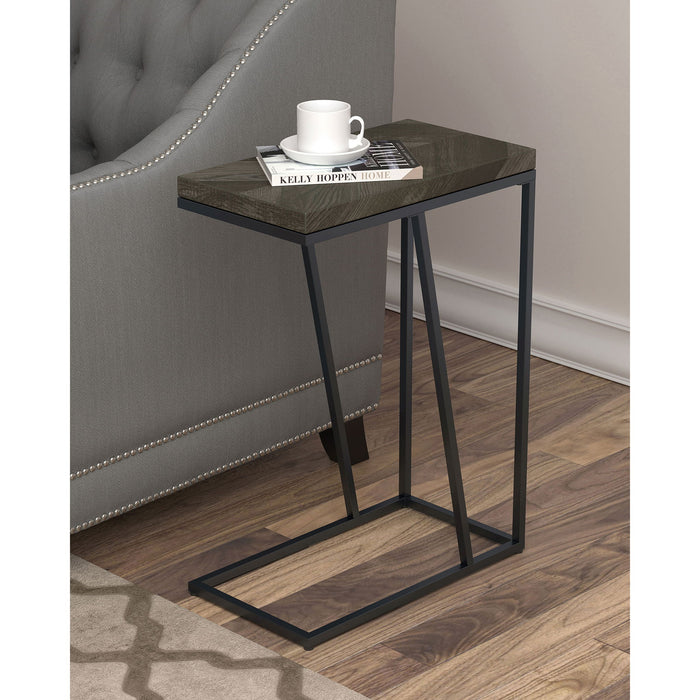Herringbone Accent Table Furniture Max