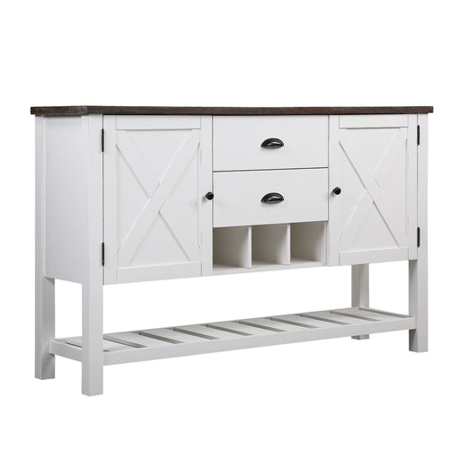 2 Drawer Server - Brown Emerald Home