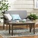 4 Person Outdoor Seating Group With Water Resistant Cushions Noble House