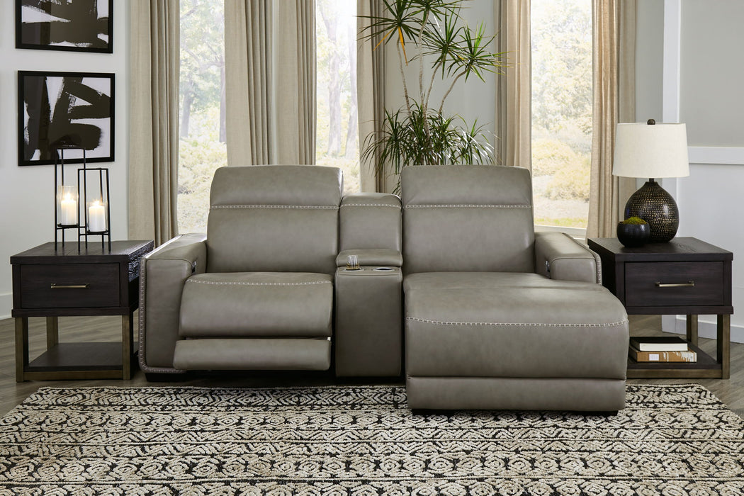 Correze - 3 Piece Power Reclining Sectional Signature Design by Ashley®