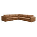 Brighton - Modular Armless Chair - Brown Top Grain Leather ACME