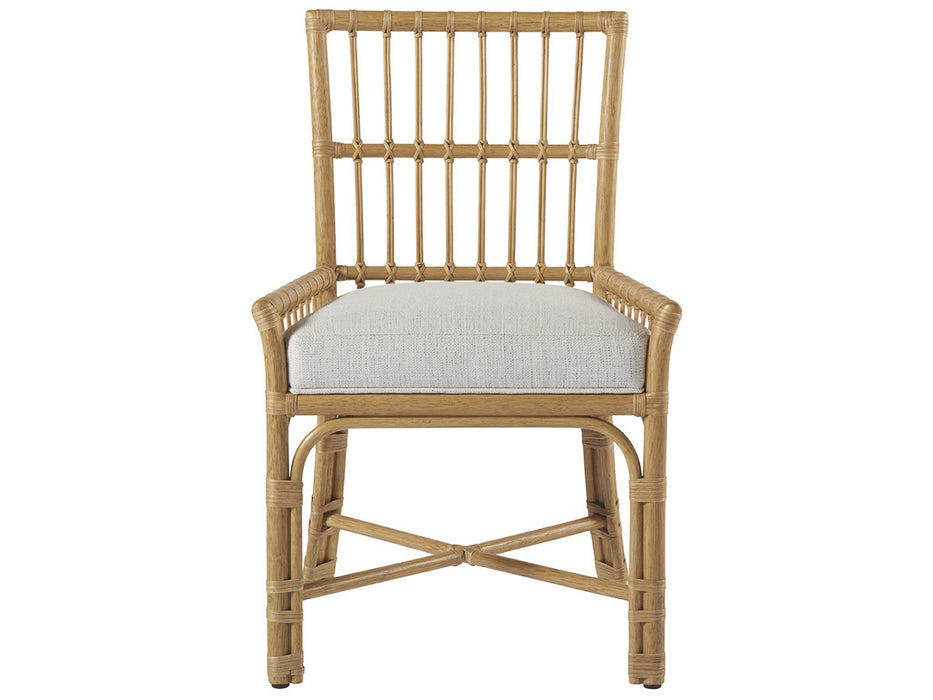 Escape - Clearwater Low Arm Chair (Set of 2) - Light Brown Coastal Living