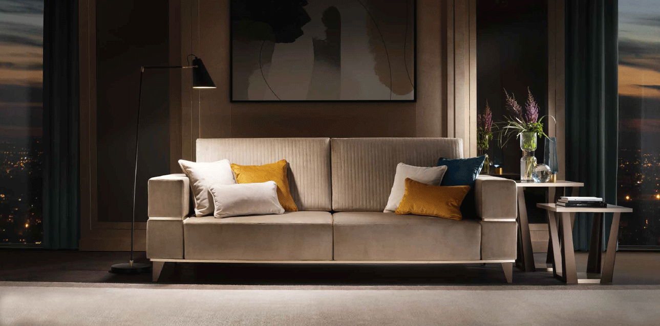 ArredoAmbra - 2 Seat Sofa Special - Beige Arredoclassic Italy