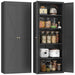 Adjustable 2 Door Storage Cabinet With Adjustable Shelves Home Essentials