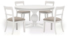 Greddinton - Round Dining Table Set Signature Design by Ashley®