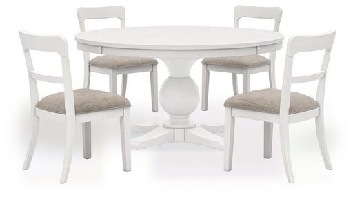 Greddinton - Round Dining Table Set Signature Design by Ashley®