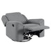 Destiny - Glider Recliner With Swivel - Gray Linen ACME