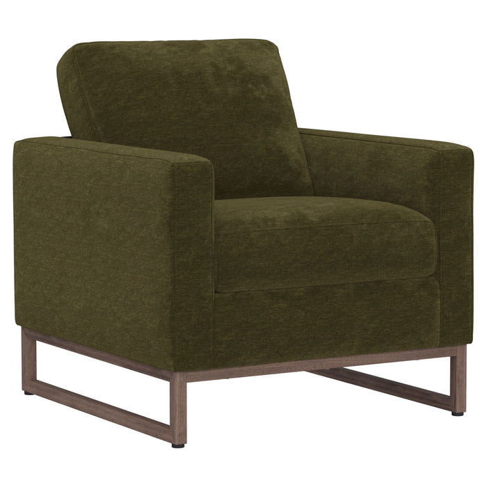 Accent Chair With Track Arm Design Emerald Home
