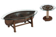 Beaufort - Oval Cocktail Table Set Magnussen Furniture