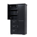 Tall And Wide Storage Cabinet With Doors, 3 Drawers Hearth and Haven