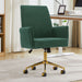Ergonomic Mid-Back Office Chair With Gold Base Home Essentials