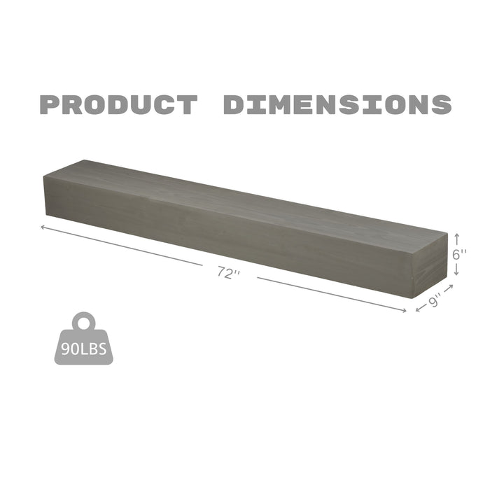 Fireplace Mantel Floating Shelf For Home Decor Home Essentials