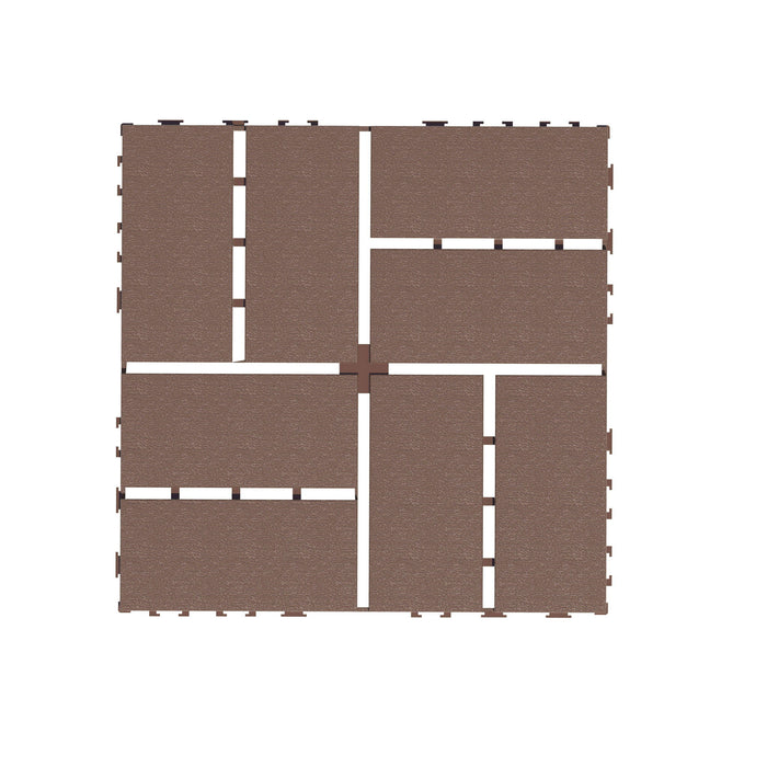 Interlocking Deck Tiles, 44 Pack Daily Nest