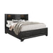 Civic - King Storage Bed With Bookcase Headboard And Built In Lighting - Gray Global Furniture USA