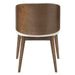 Rufina - Arm Chair (Set of 2) - Beige Linen & Walnut ACME