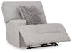 Acklen Place - Laf Zero Wall Power Recliner - Pewter Signature Design by Ashley®
