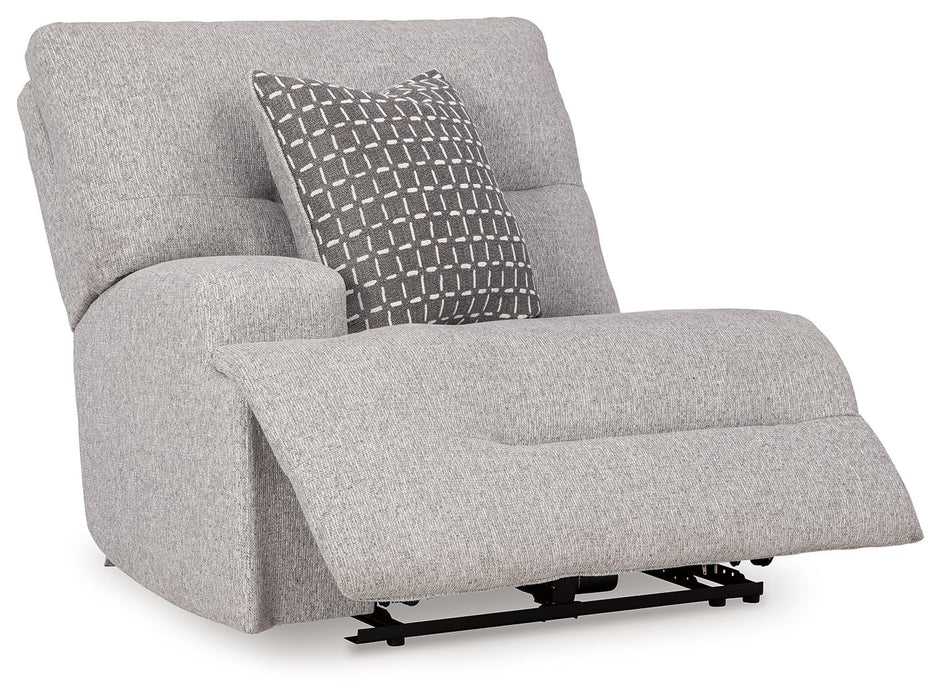 Acklen Place - Laf Zero Wall Power Recliner - Pewter Signature Design by Ashley®