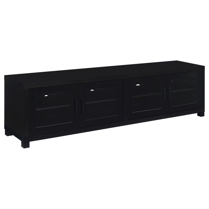 Arnaud - 4 Door TV Stand - Black Furniture Max