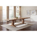 Allende - Extension Dining Table With Double Pedestal Base - Honey Furniture Max