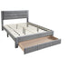 Contemporary Bed With Storage Drawer Home Essentials