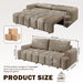 4 Seater Modern Couch With Seats Storage Home Essentials
