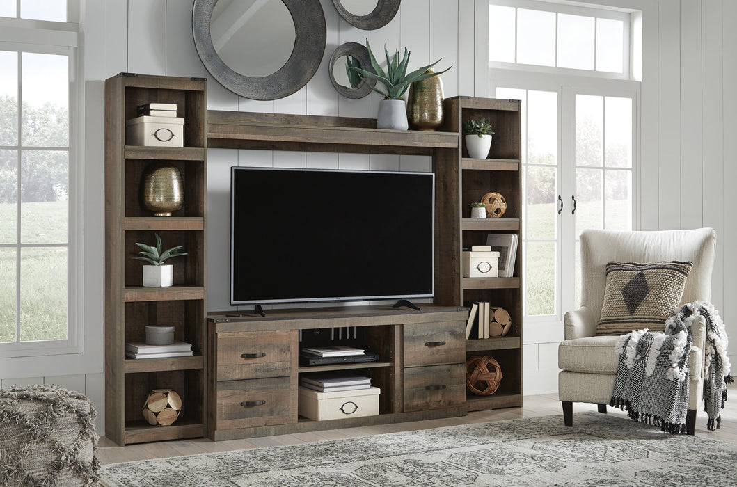 Trinell - 4-Piece Entertainment Center With 60" TV Stand Signature Design by Ashley®