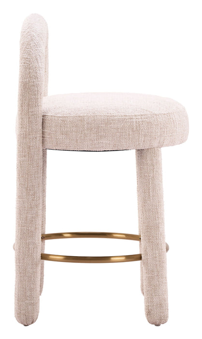 Curco - Counter Stool (Set of 2) - Gray Zuo Modern