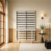 Queen Size Cabinet Wall Bed Mechanism With Desk Panel - Gray Home Essentials