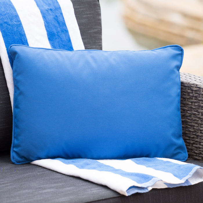 Coronado Rectangular Pillow - Blue