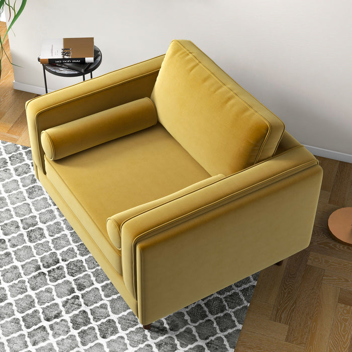 Amber - Velvet Lounge Chair