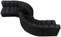 Arc - Velvet 6 Piece Modular Sofa Meridian Furniture