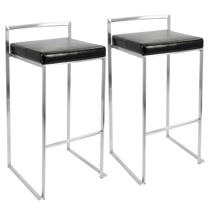 Fuji - Contemporary Stackable Design Barstool Lumi Source
