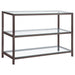 Weston - 2 Shelf Entryway Console Table - Black Furniture Max