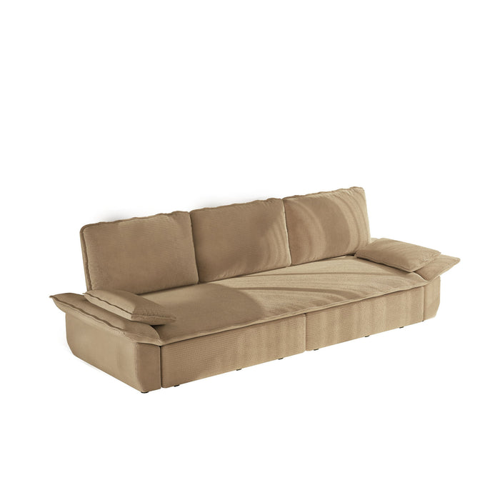King Size Pull Out Sofa Bed, 3 In 1 Convertible Multifunctional Home Essentials