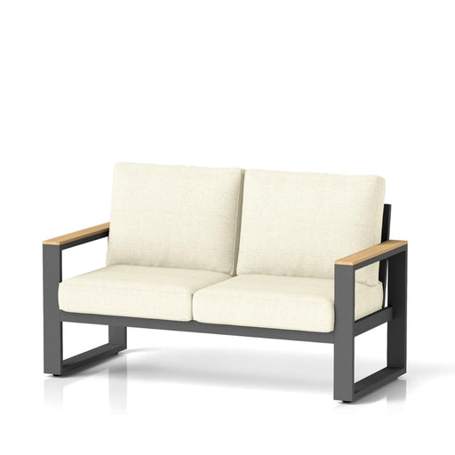 All-Weather Loveseat Sofa With Thick Cushions Home Essentials