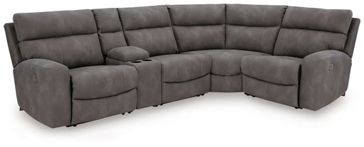 Next-Gen Durapella - 5 Piece Reclining Sectional Signature Design by Ashley®