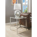 Petunia - End Table - Mirrored & Chrome ACME
