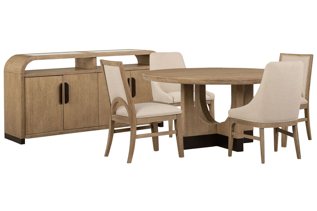 Tristan - 60" Round Dining Table Set Magnussen Furniture