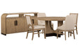 Tristan - 60" Round Dining Table Set Magnussen Furniture