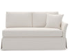 Madison - Skirted Loveseat RAF, Special Order - White Universal Furniture