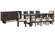 Tauren - Trestle Dining Table Set Magnussen Furniture